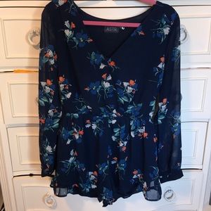 ASTR floral romper